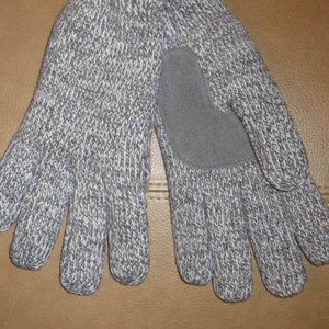 Women's Gloves Isotoner Gray One Size Fits Most New